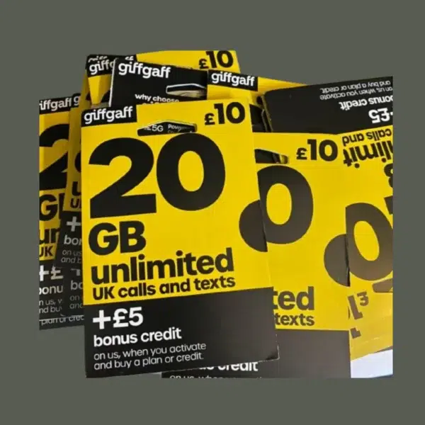 GiffGaff Uk Sim Card - Image 2